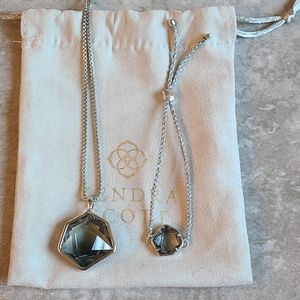 Kendra Scott Necklace and bracelet